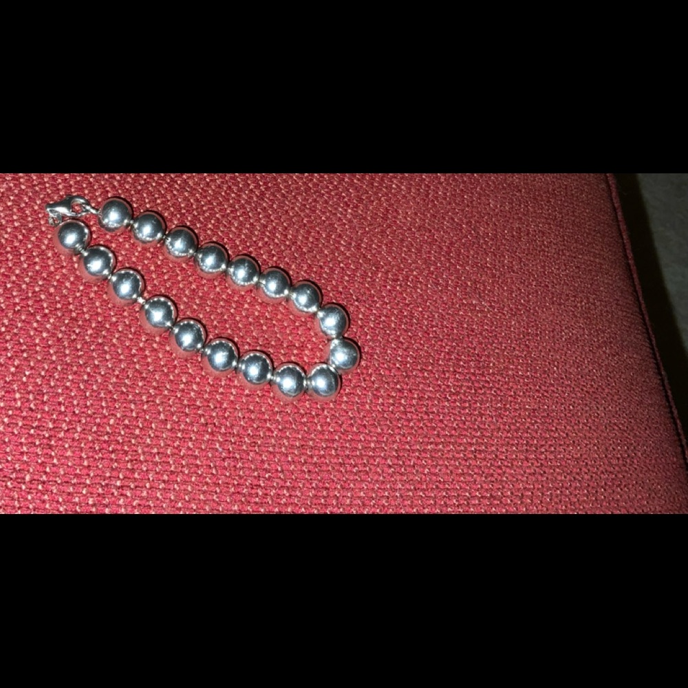 Silver Ball Bracelet